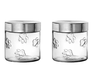 10 Strawberry Street Set of 2 Maxwell CanisterSmall