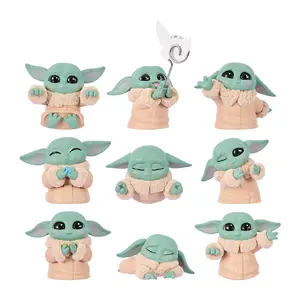 Star Wars Themed Interactive Blind Box Figure delicate modeling and unique interactive design Perfect room decoration daily collection and lovely gift for movie enthusiasts