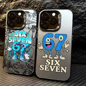 Luxury Six Seven 67 Phone Case Stylish & Durable New Year Gift: Fashionable Phone Case for iPhone 17 16 15 14 13 12 11– Perfect Blend of Protection and Trend