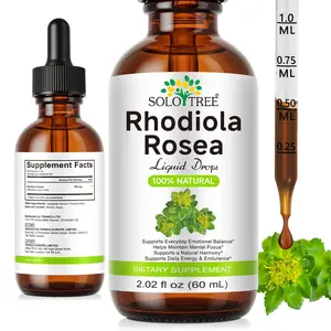 Active Rhodiola - Rhodiola Root Extract with Natural Occuring Rosavins, Liquid Delivery for Better Absorption - Supports Energy Levels and Stress Relief
