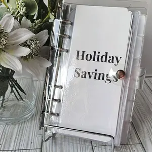 Holiday Savings challenge Monthly Binder