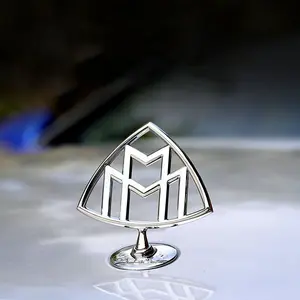 Maybach S-Class S450 S680 Rear Emblem Sticker, Side Emblem Decal, Trunk Label, Hood emblem logo，Alphabet Modification Sticker, Car refit Accessories
