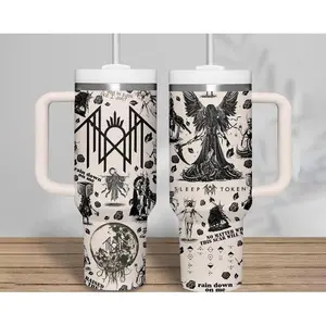 Vintage Sleep Token Music Custom Tumbler- Sleep Token Band Tumbler Custom Name Tumbler HG Gift Gift Birthday., Gift for your Health