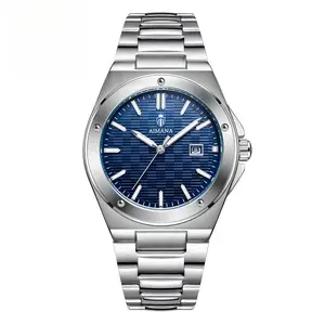 Men Quartz Watch Luminous Calendar Waterproof Wristwatch Classic Dress Business Casual Daily Wear