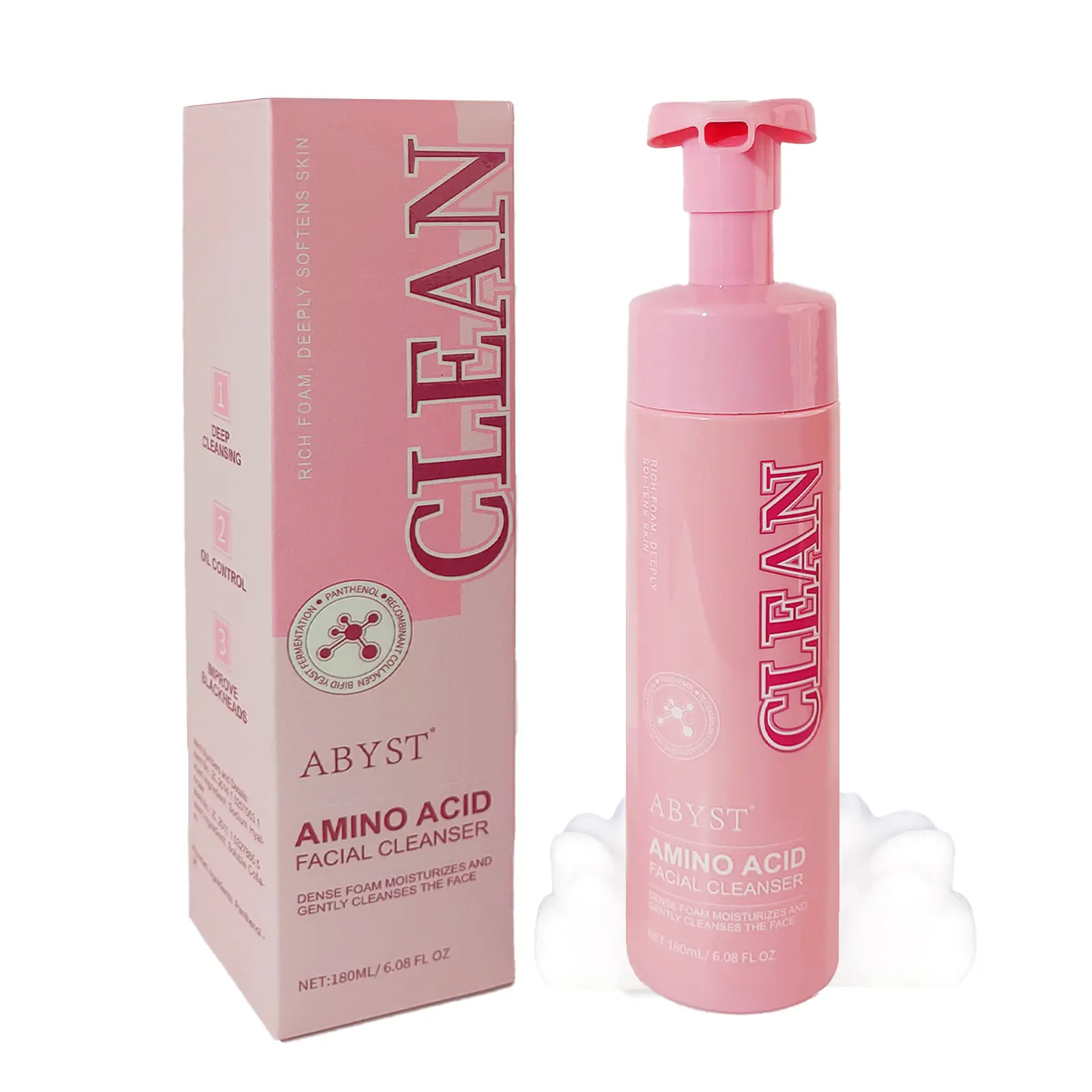 Gentle Foaming Facial Cleanser with Chamomile & Ceramides for Soothing Redness Relief - Hydrating Silky Mousse Wash for All Skin Types