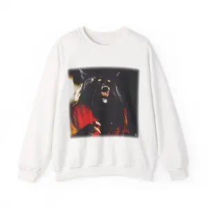 Michael Jackson Howling Werewolf Sweatshirt, Thriller Movie Fan Gift, Crewneck Jumper, Halloween Costume, Pop Culture Graphic Tee, Music Lover Top