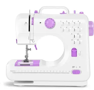 Pro Portable Electric Sewing Machine – 12 Stitches, Adjustable Speed, Multifunctional
