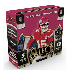 PYT Break | (1) 2025 Panini Select NFL Football Hobby Box (5 Cards/Pack, 12 Packs/Box) + (2) 2025 Panini Select NFL Football Blaster Boxes (6 Packs/Box, 4 Cards/Pack)