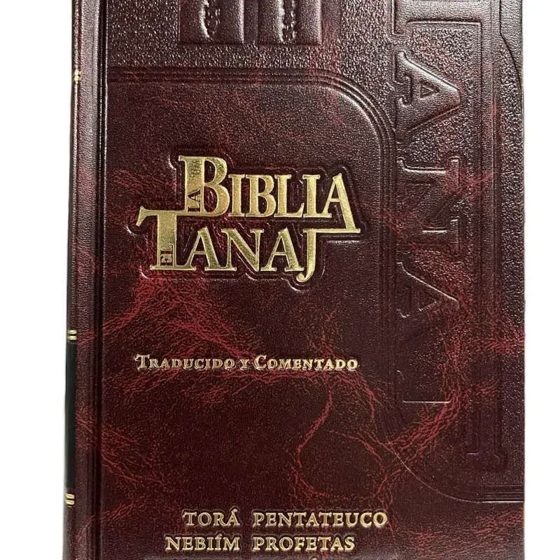 La Biblia Tanaj en Español Traducida y Comentado - Torá Puenteúco, Nebím Profetas Bible Jewish Literature Hebrew Scriptures Spanish Pentateuch