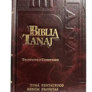 La Biblia Tanaj en Español Traducida y Comentado - Torá Puenteúco, Nebím Profetas Bible Jewish Literature Hebrew Scriptures Spanish Pentateuch