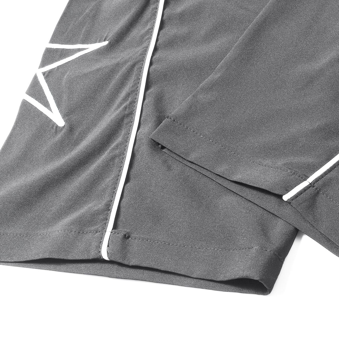 Men’s star print wide-leg track pants, drawstring streetwear sweatpants with contrast stitching, casual loose athletic bottoms for everyday wear