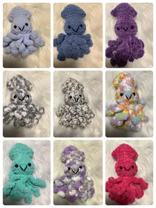 Crochet Baby Squid