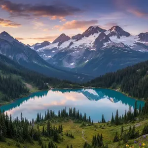 North Cascades National Park Canvas 8x10 in