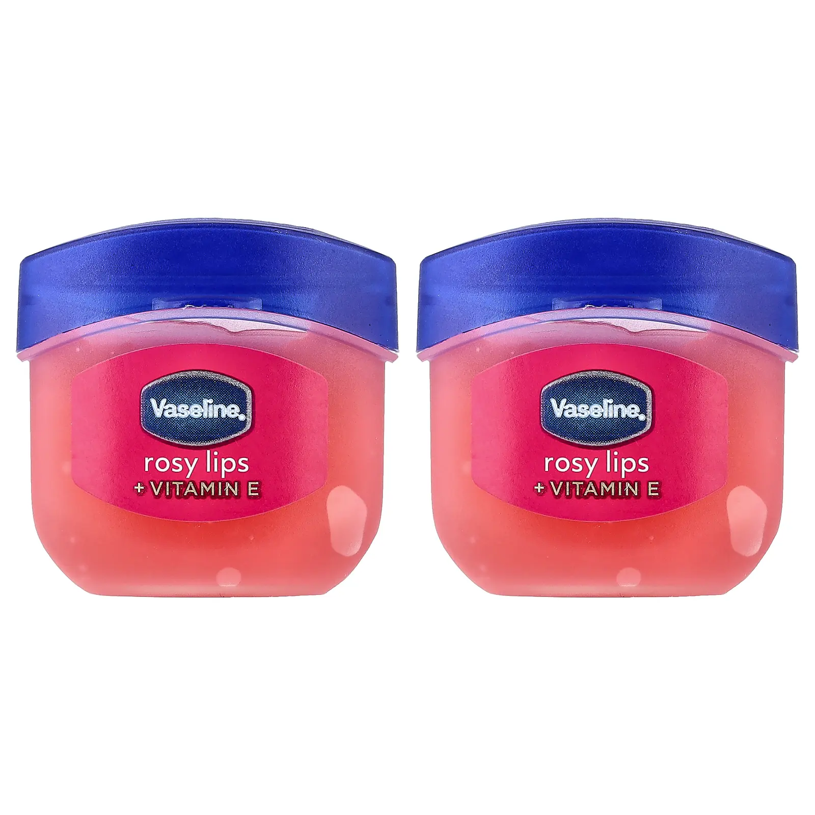 Vaseline Lip Therapy® Jelly, Rosy Lips, 2 Pack, 0.25 oz (7 g) Each