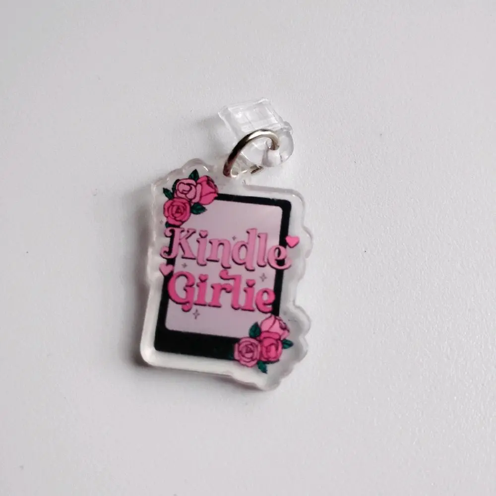 Bookish Dust Plug for Kindle Android Phone Charm USB-C Cellphone Smartphone Personalized Handcrafted Accessory