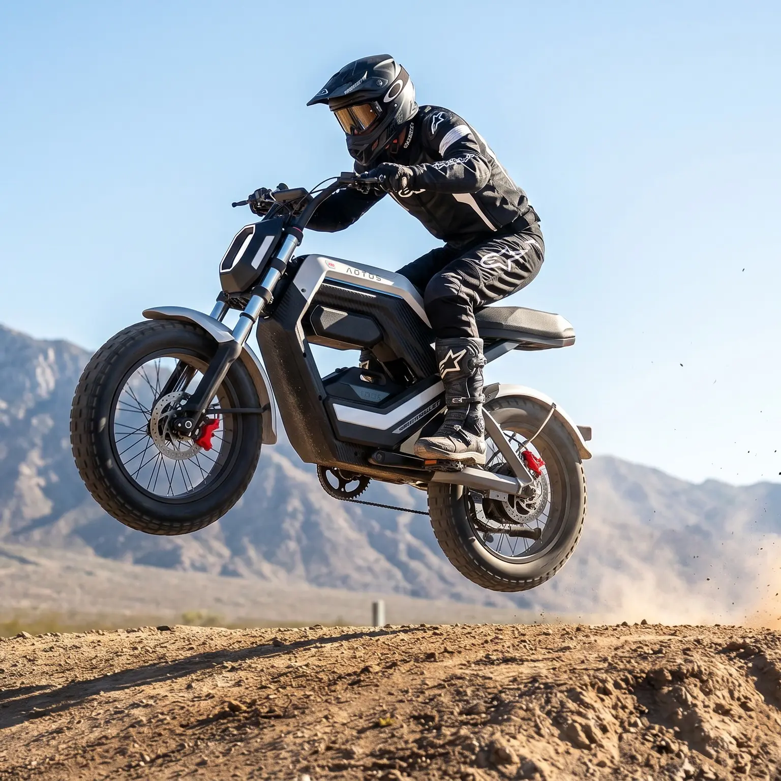 AOTOS Flux X26 Pro Retro Adult Off-Road Electric Bike - 750W Rated, 2000W Peak Motor, 70 mi Max Range, 100Nm Torque, TPMS Fat Tire E-Bike for Outdoor Cycling