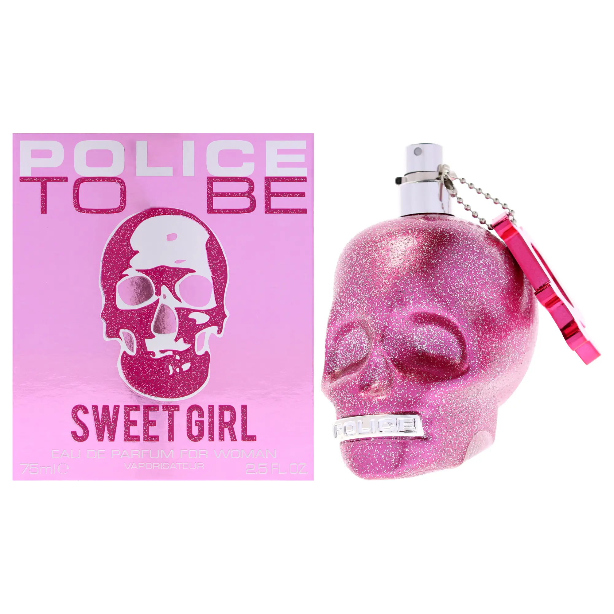 Police To Be Sweet Girl Women's EDP Spray - 2.5oz, Spray Bottle, Daily Wear, Easy Apply, Long-Lasting Fragrance
