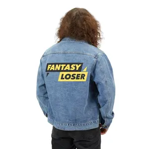 Men's Denim Jacket: Fantasy Loser