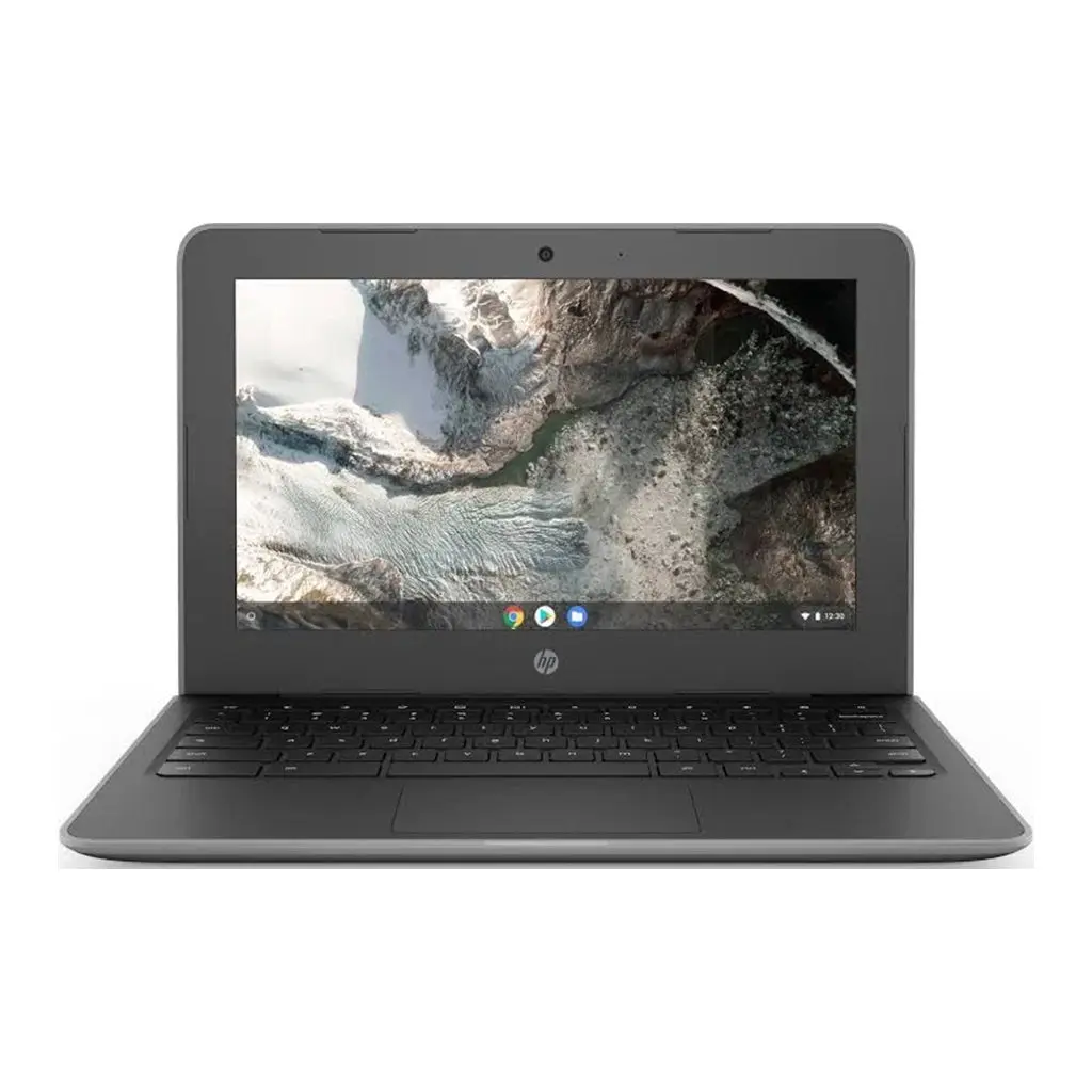 Refurbished HP Chromebook 11 G7 EE - 11.6" Display, 4GB RAM, 16GB Storage, Gray, USB-C/A Ports (Excellent Condition)