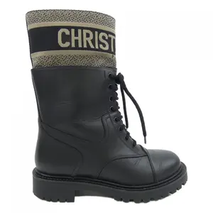 Pre-owned Dior Others Small Leather Goods Christian D Major Boots
