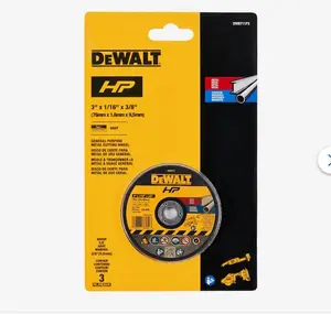 DEWALT 3" Cut-Off Wheels 3-Pack 3-in Bonded Abrasive Cut-off Wheel