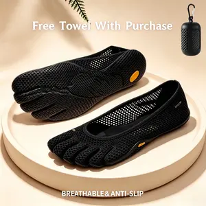 Women Five Finger Toe Shoes, Soft Sole Non Slip Barefoot Shoes, Breathable Mesh Quick Dry Lightweight Footwear for Indoor Fitness Running Yoga Pilates Dance Gym Training Walking Workout Beach Swimming Hiking Outdoor Casual Home Daily Essentials
