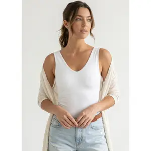 Built-In-Bra Reversible Tank