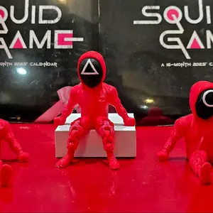 Squid Game Buddies – 3D Printed Collectibles!