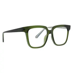 Vera Bradley Poni Oversized Square Blue Light Readers