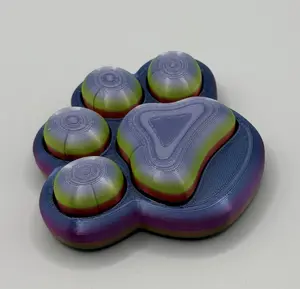 Paw fidget clickers