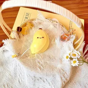 Little Fat Banana Squishy, Simulation Food Toy, High Appearance, Funny Cute, Stress Relief, Decompression Toy, Fidget Toy, Anxiety Relief, Portable Relax Toy