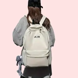 Maxoner Durable Polyester Lightweight Travel Backpack - Unisex Adults' Minimalist Easy-to-Carry Daypack with Adjustable Straps, Zip Closure, Multi-Compartment for School, Work