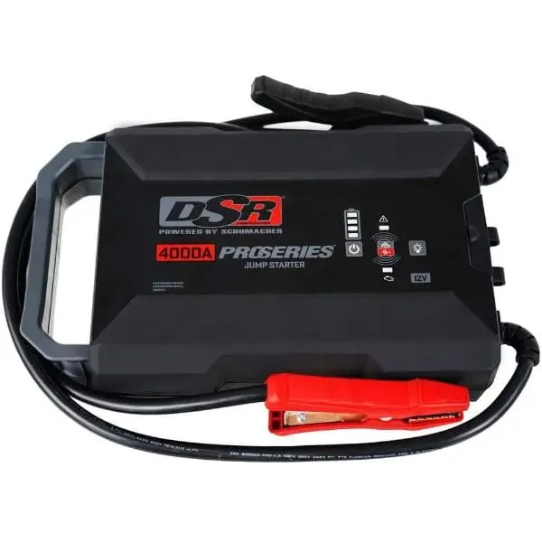 Schumacher Electric SCDSR164 12V 4000 Peak Amps Lithium Portable Jump Starter, Car Accessories, Truck, Automotive