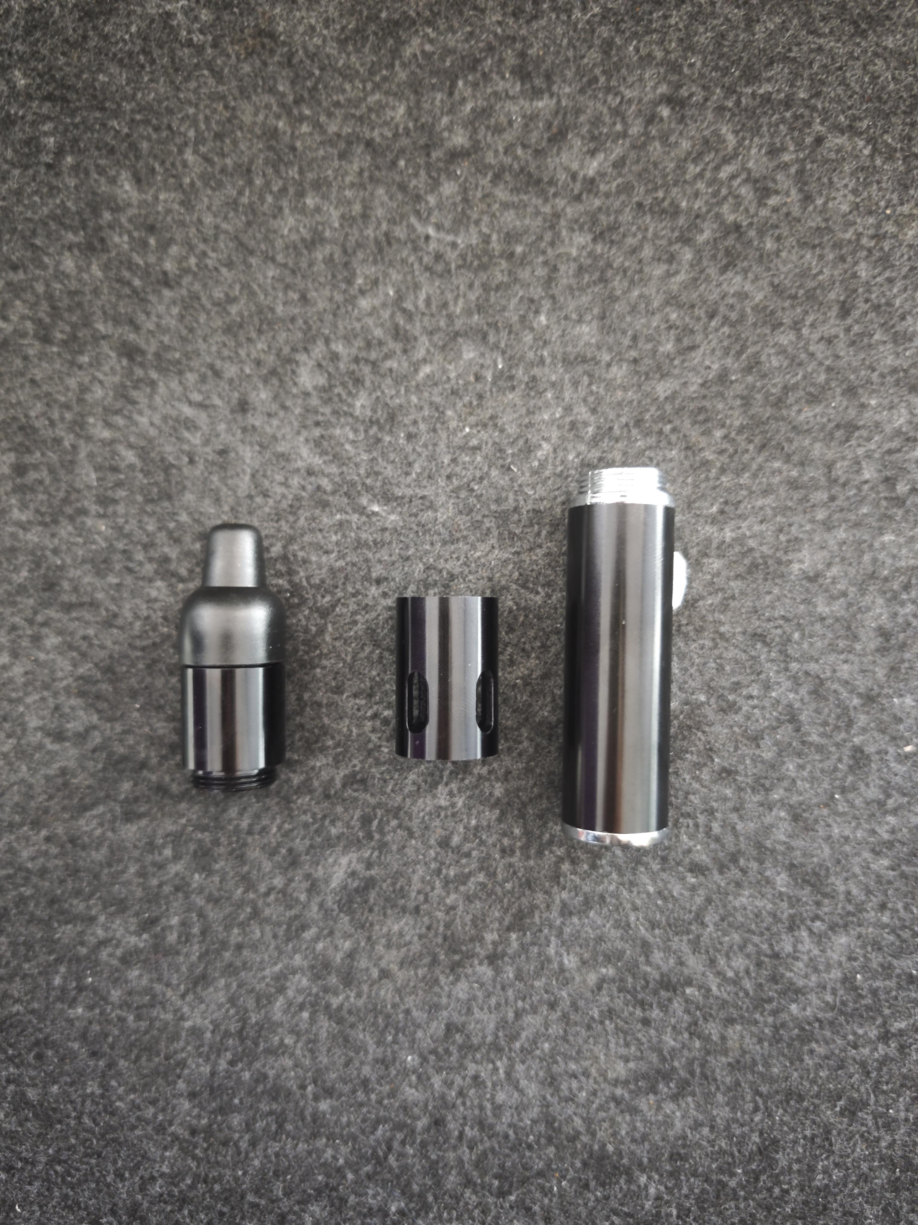 One-Hand Windproof Lighter: Adjustable Blue Flame, Refillable Butane, Durable Aluminum, Compact Portable Outdoor Gear(No Gus)