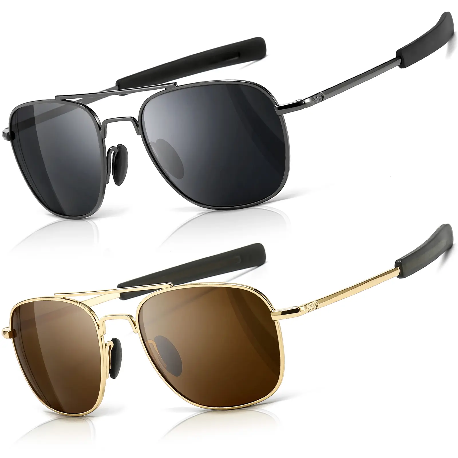 Gunmetal/Gray+Gold/Brown