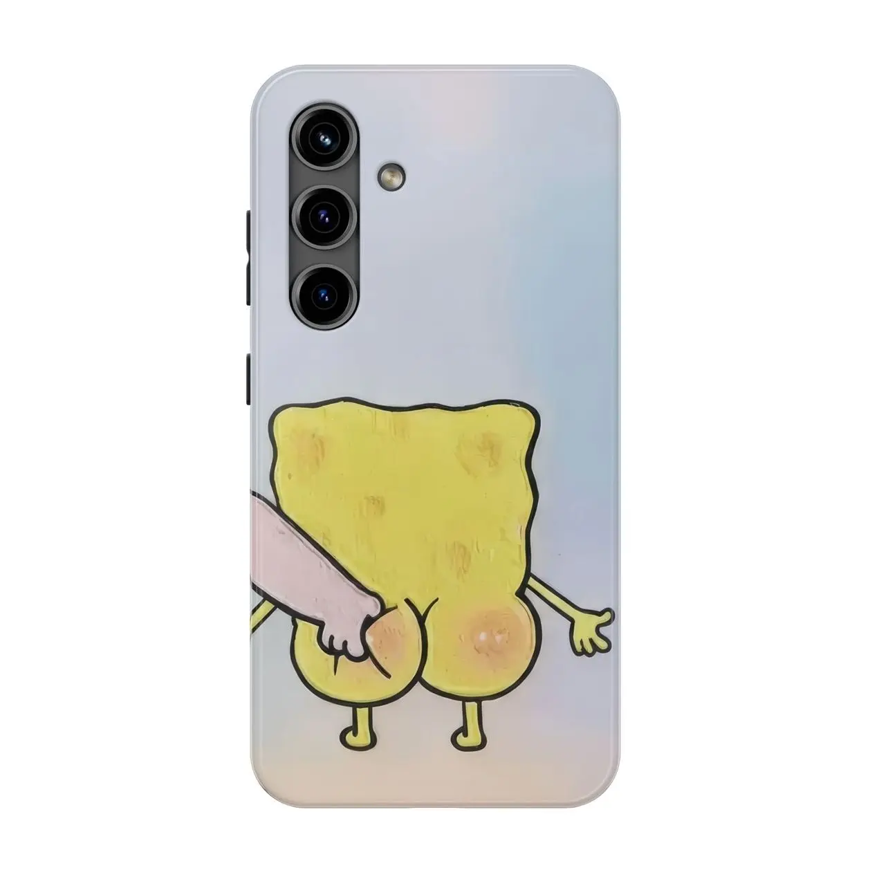 spongebob & patrick couple iphone case – cute lovers design | compatible with iphone 16/15/14/13/12/11 pro max/xr/xs max I