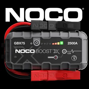 NOCO Boost X GBX75 2500A Jump Starter for 8.5L Gasoline and 6.5L Diesel Engines Automotive Auto Accessories NOCO Boost X GBX75 2500A Jump Starter for 8.5L Gasoline and 6.5L Diesel Engines Automotive Auto Accessories