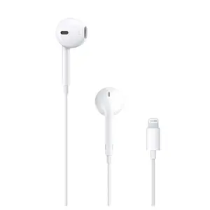 EarPods Headphones with Lightning Connector, Wired Ear Buds for iPhone with Built-in Remote to Control Music, Phone Calls, and Volume Audio Cable Earbud Earphones Mobile Devices Microphone Electronic Headset