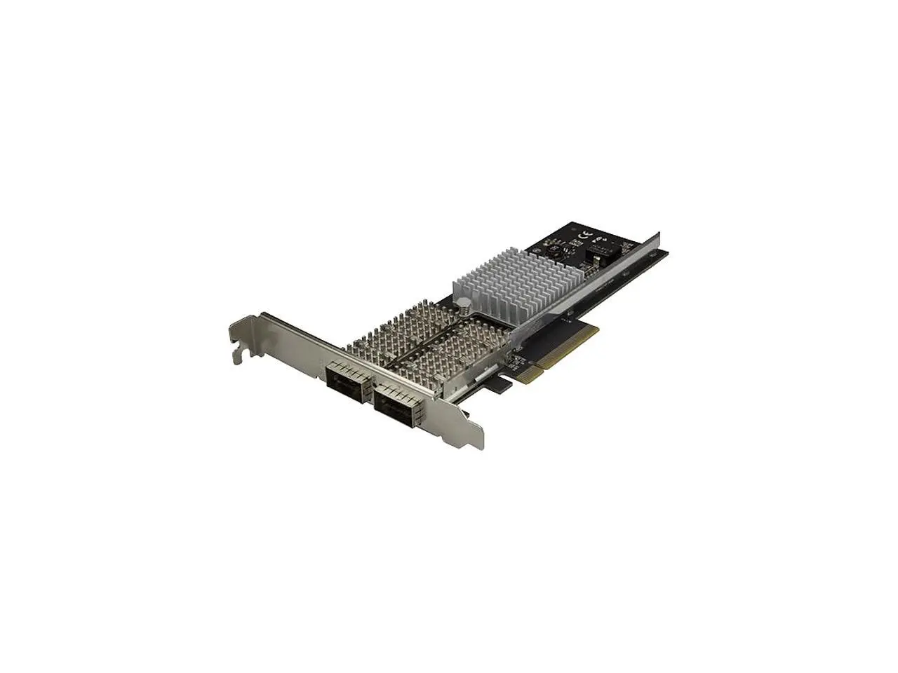 StarTech.com Dual Port 40G QSFP+ Network Card - Intel XL710 Open QSFP+ Converged Adapter PCIe 40 Gigabit Fiber Ethernet Server 40GbE NIC