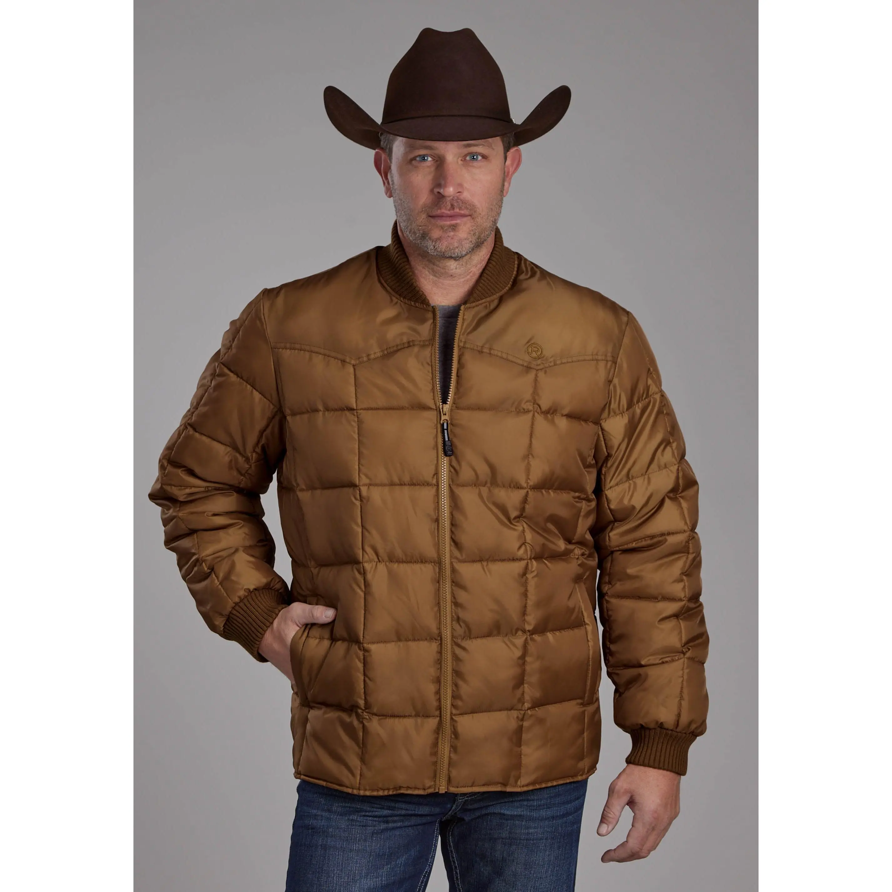 Menscarmel Zipper Jacket Menscarmel Zipper Jacket