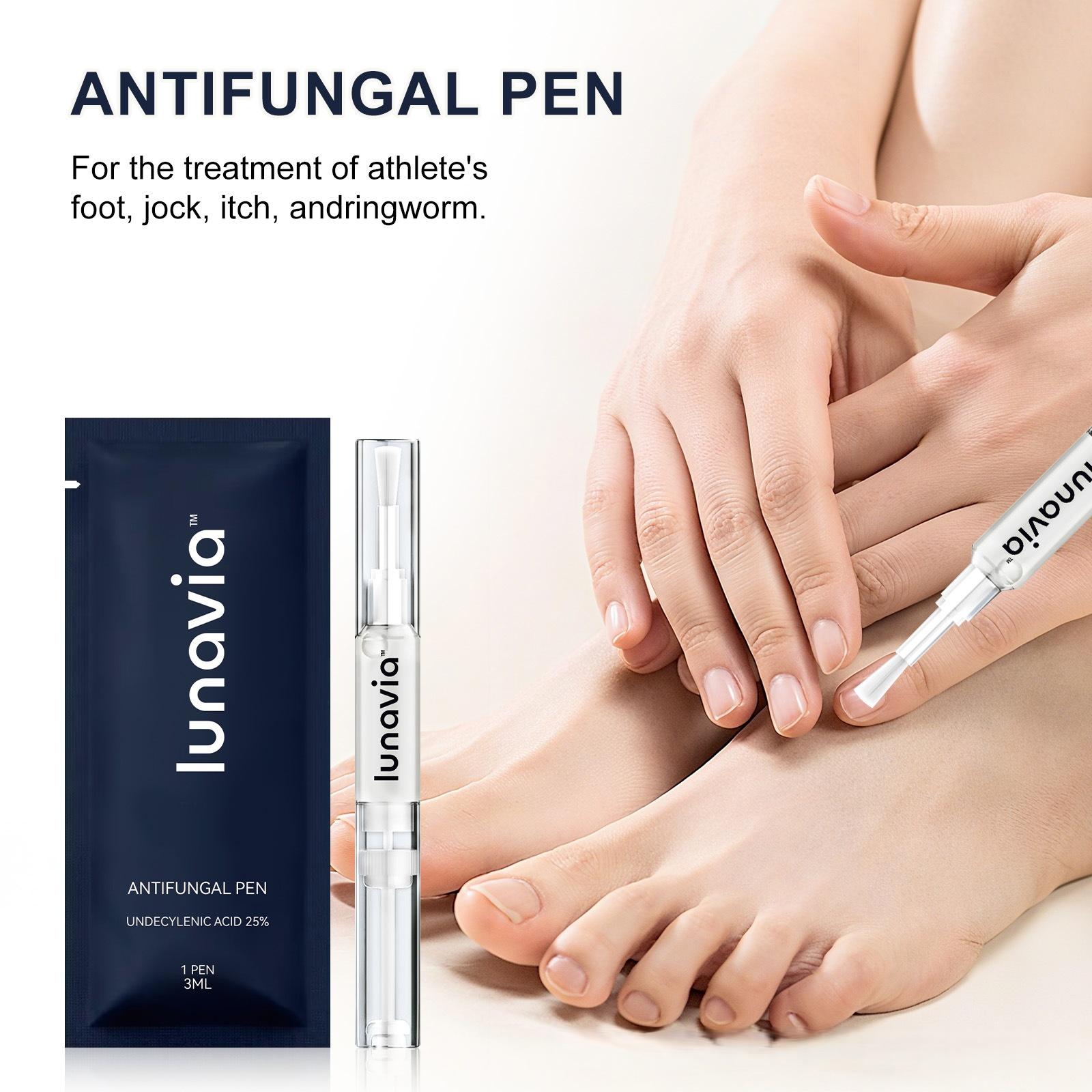 Lunavia Antifungal Pen - UNDECYLENIC ACID 25% - Cures Most Athlete’s Foot, Jock Itch, and Ringworm