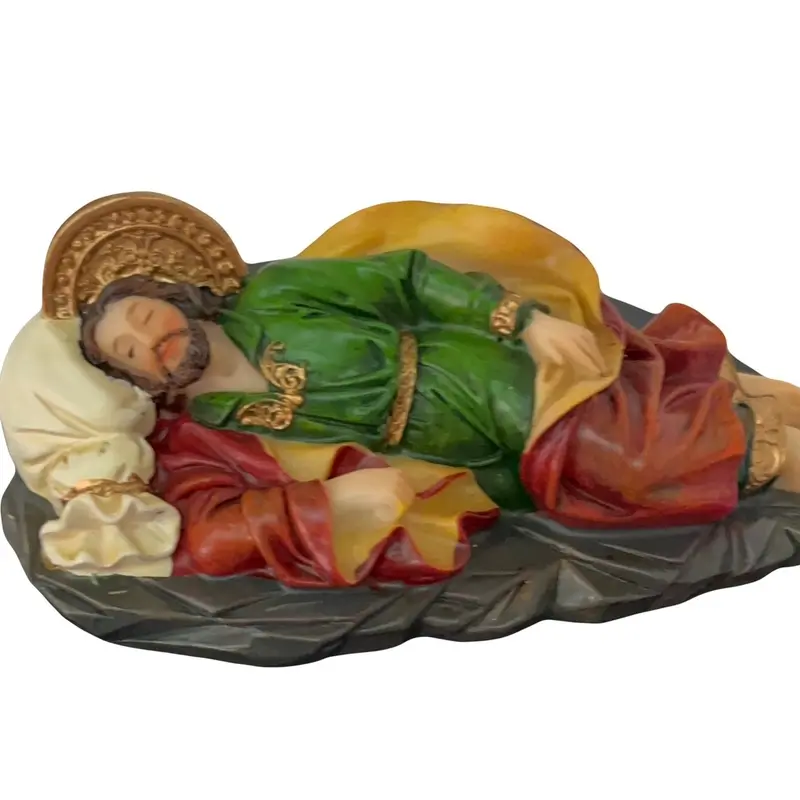 Saint Joseph Sleeping Statue Figurine 5". San Jose Dormino 5 pulgadas