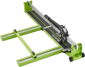 Tile Cutter 48 Inch, Manual Tile Cutter All-Steel Frame,Tile Cutting Machine w/Laser Guide and Bonus Spare Cutter,Tile Cutter Hand Tool for Precision Cutting Porcelain Ceramic Floor Tiles