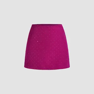 Cider [size 2-10] Sequin Low Rise Mini Skirt SwimWeek