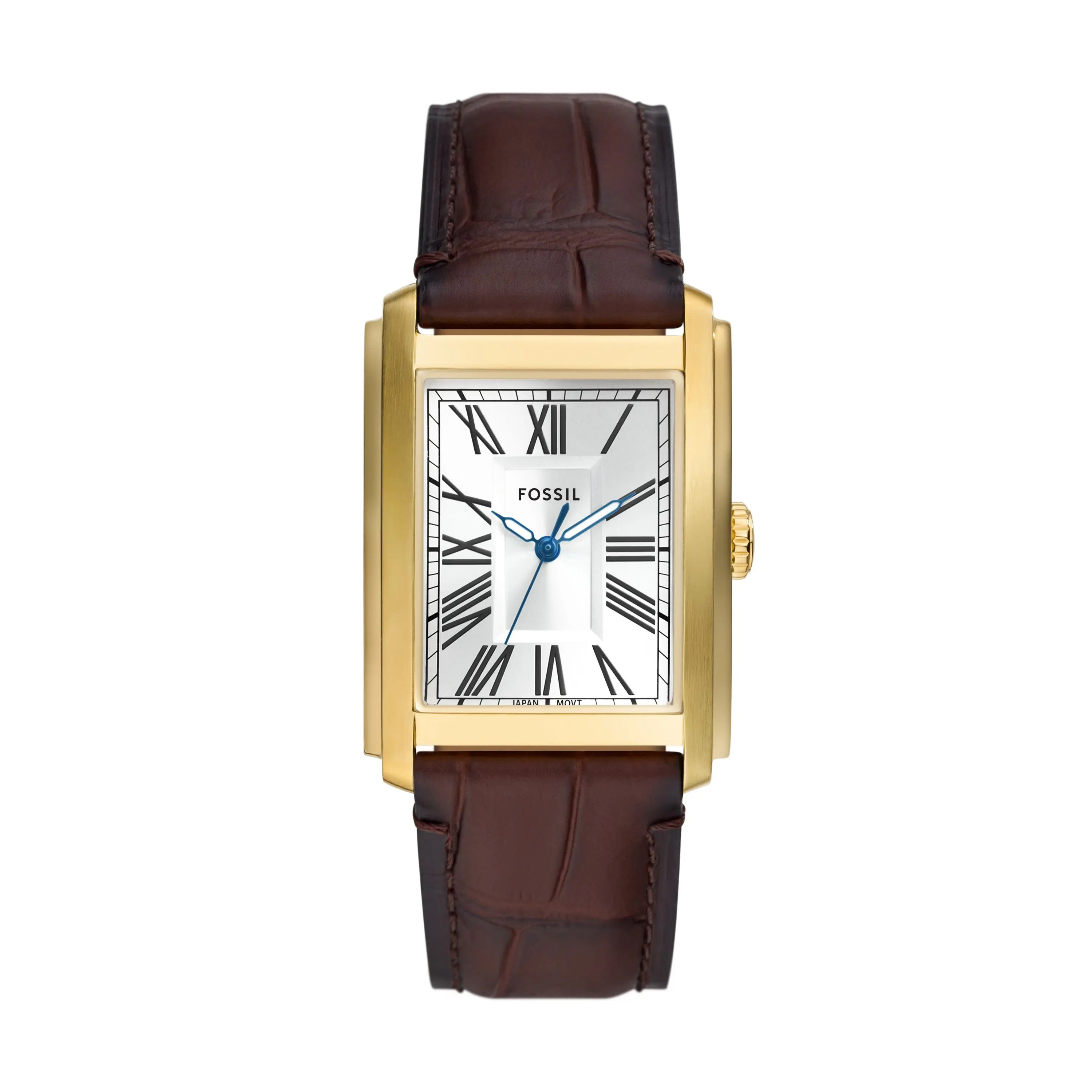 Fossil Men's Carraway Three-Hand, Gold-Tone Stainless Steel Watch