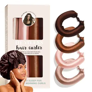 Lazy person's curling styling tool, large curl sleeping curling rod, heat-free sponge sleeping hair curler, non-damaging to hair