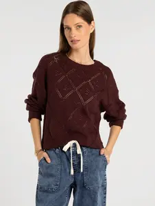 Thread  & Supply: Blythe Sweater in Mahogany