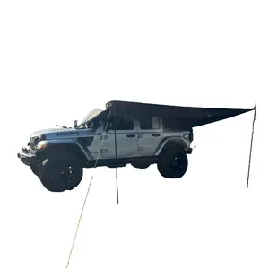 2-in-1 Poncho Cab Cover for Off-Road Vehicles Durable & Waterproof Fabric for Enhanced Protection. (2) 6' Tent Poles included