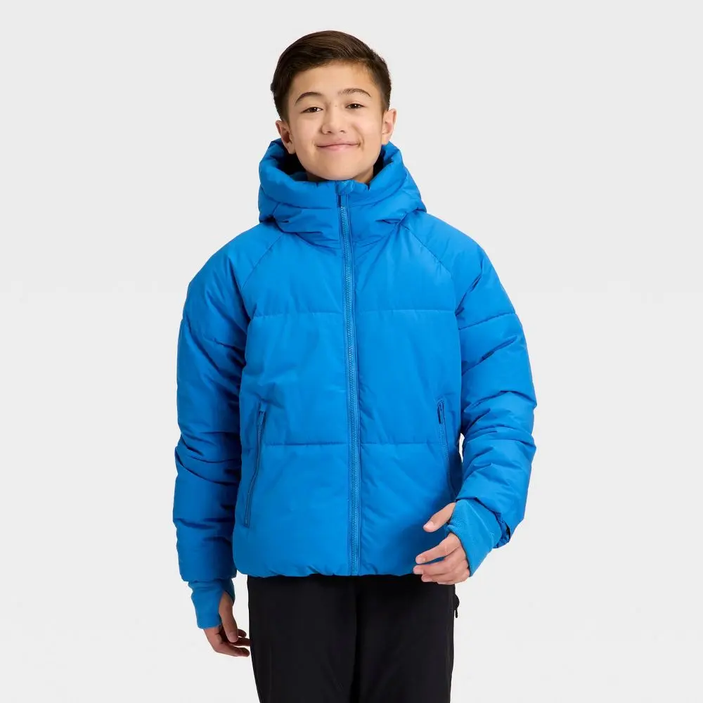Boys' Puffer Jacket - All In Motion Boys' Puffer Jacket - All In Motion