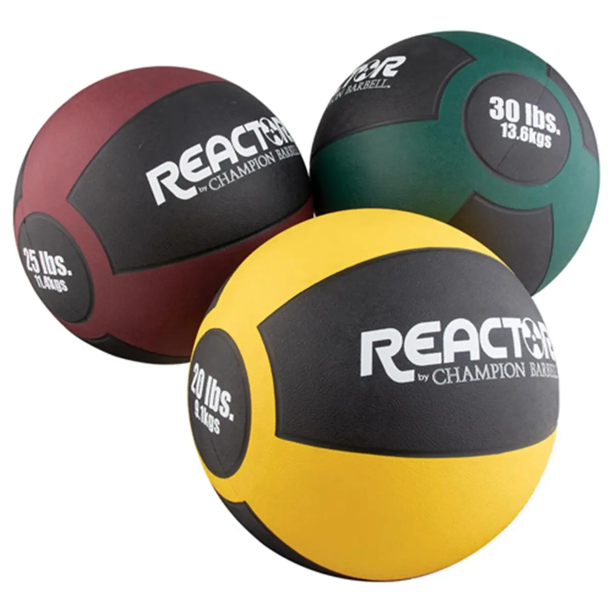 Heavyweight Medicine Ball, 32.12 lbs, Dark Green Exercise Ball with a Textured Grip for Fitness, Full-Body Workouts, and Resistance Training
